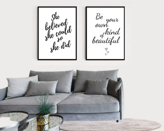 house warming gift,
house blessing gift,
dorm gifts,
wedding gifts,
easy print gifts,,
easy print wall art,
beautiful quote,
beautiful signage,
She Believed,
inspirational quote,
boss quote
self quote
success quote
