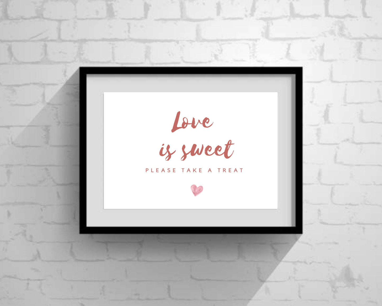 Love Is Sweet, Please Take A Treat, Table Decor Design, House Warming Gift, House Blessing Gift, Gift for Friends/Family