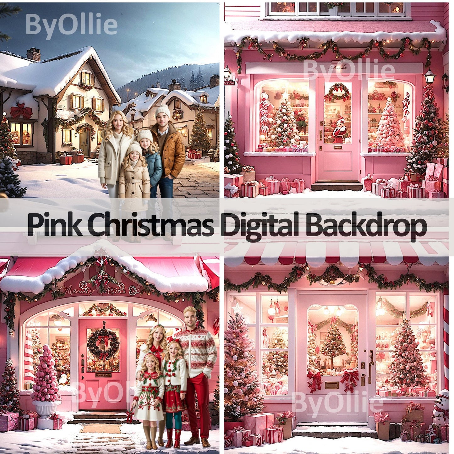 14 christmas town village christmas tree christmas house backdrop digital backdrops northpole candy backgrounds winter wonderland bloggers