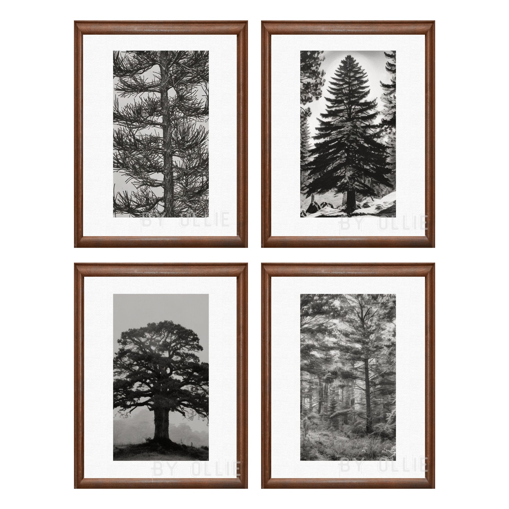 vintage wall art,
antique print set,
vintage decor,
printable wall art,
vintage prints,
gallery wall set,
set of 4 prints,
set of four,
art print collection,
vintage home decor,
tree sketch,
tree etching,
pine tree sketch,