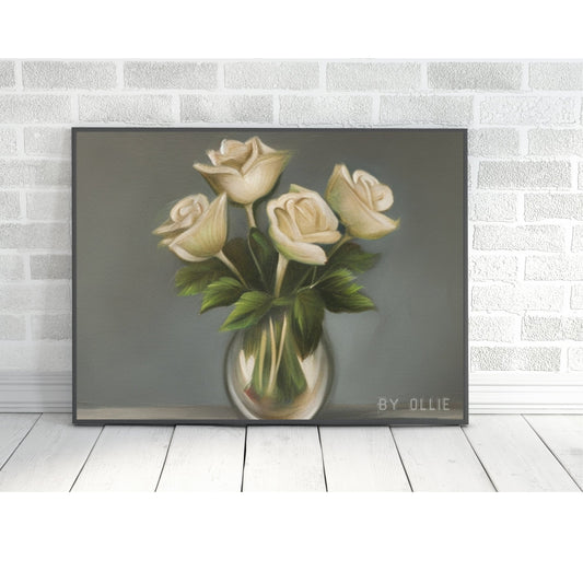 printable download,
vintage wall art,
botanical kitchen,
farmhouse kitchen,
Boquete Painting,
White Rose Painting,
Elegant Decor,
Bright Kitchen Art,
Sweet Ornamental,
Digital Art Foyer,
Floral Wall Decor,
Vintage Art Kitchen,