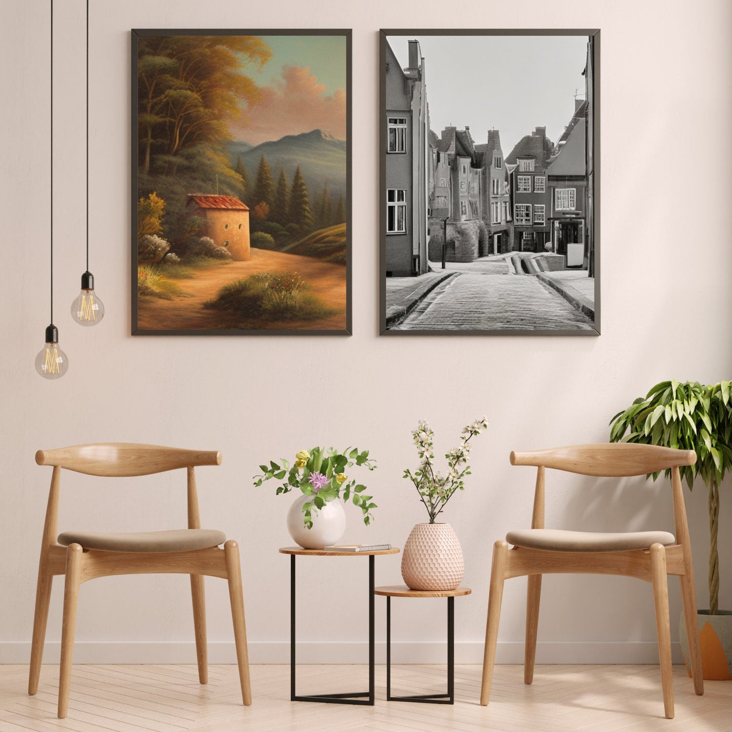 Vintage European Gallery Wall Print SET of 10 | Vintage Dining Room Home Decor | Digital Wall Art for hall way | Digital Oil Painting foyer