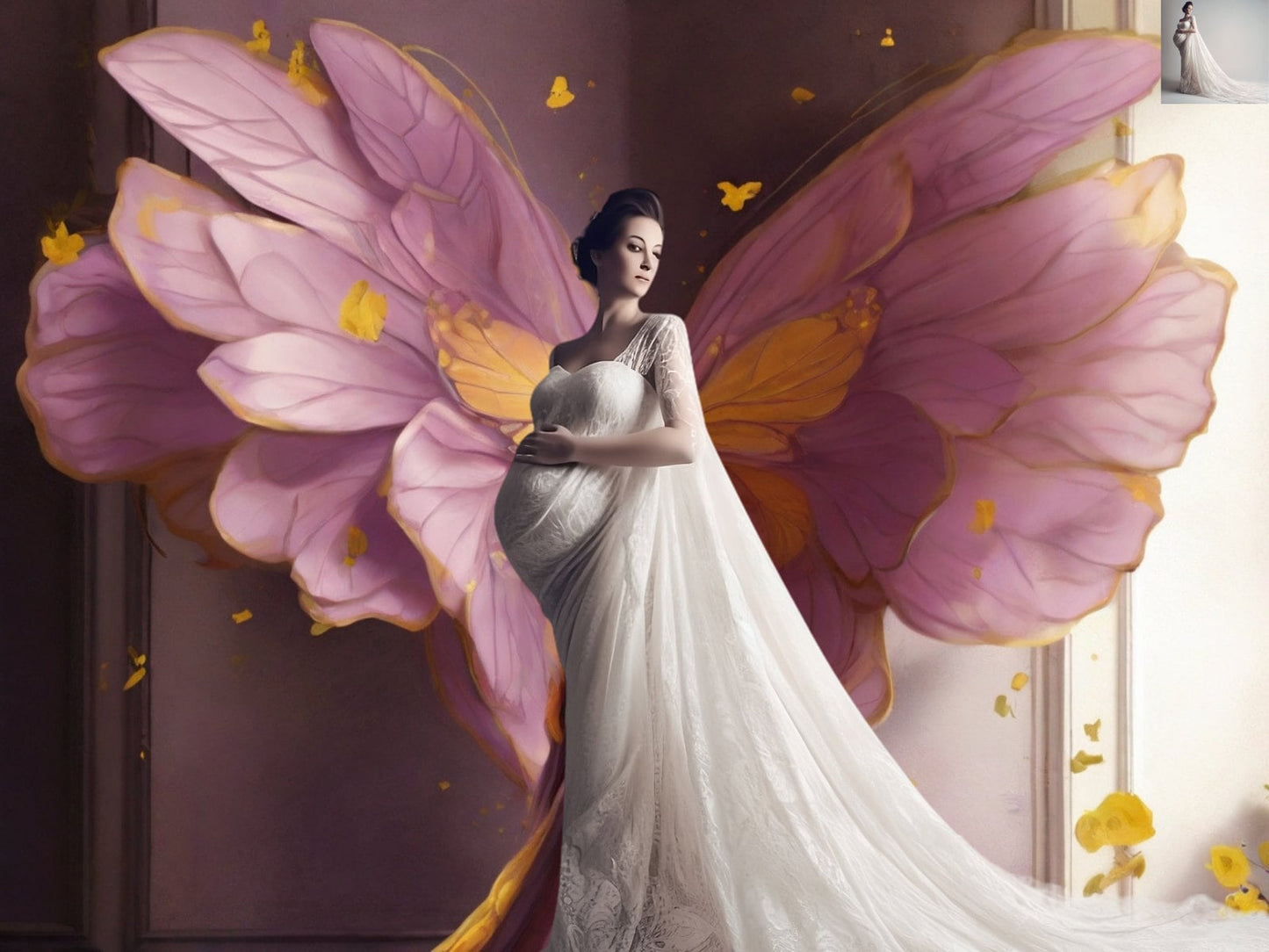 16 Digital Backdrops, Mix Butterfly Wings, Maternity Backdrop Overlay, Studio Backdrop, Photoshop Fine Art Texture